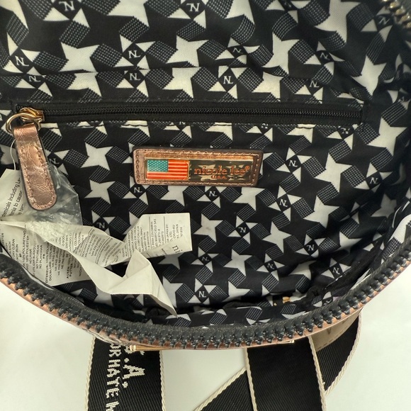 Nicole Lee Metallic Crossbody Bag - Picture 7 of 8